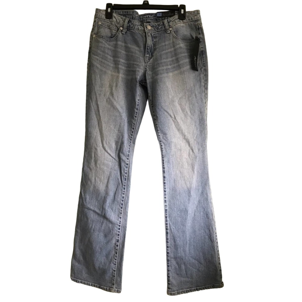 APT9 MODERN FIT STRAIGHT THROUGH HIP AND THIGH BOOTCUT JEANS SIZE 8
